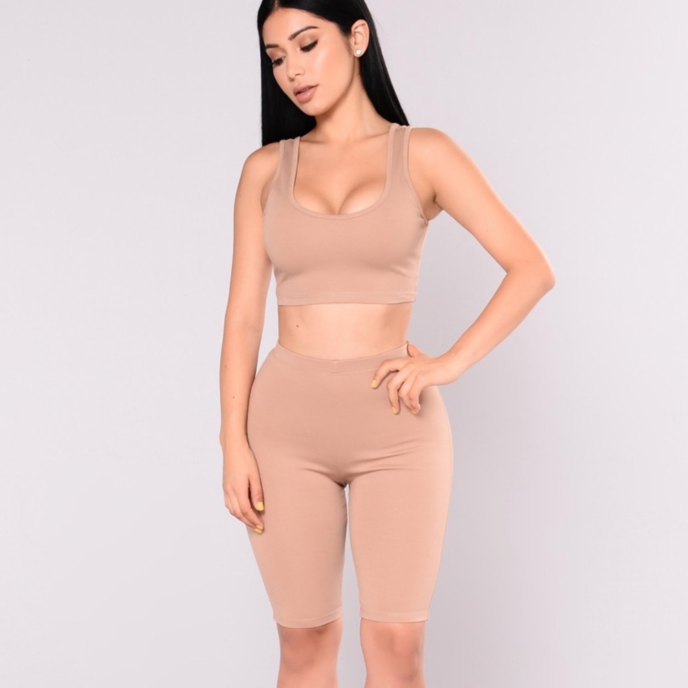 Biker short set